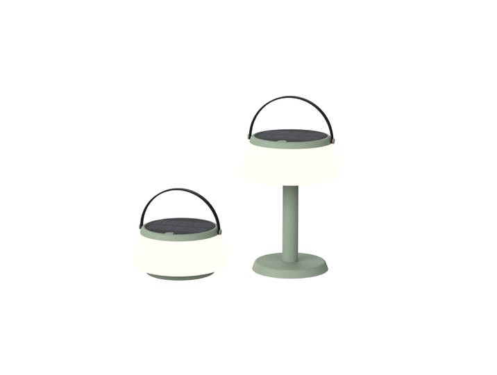 Lampe de table solaire rétractable