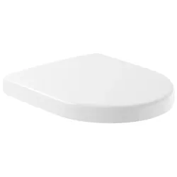 Villeroy und Boch SUBWAY compact WC-Sitz 9M666101 Scharniere Edelstahl, weiß