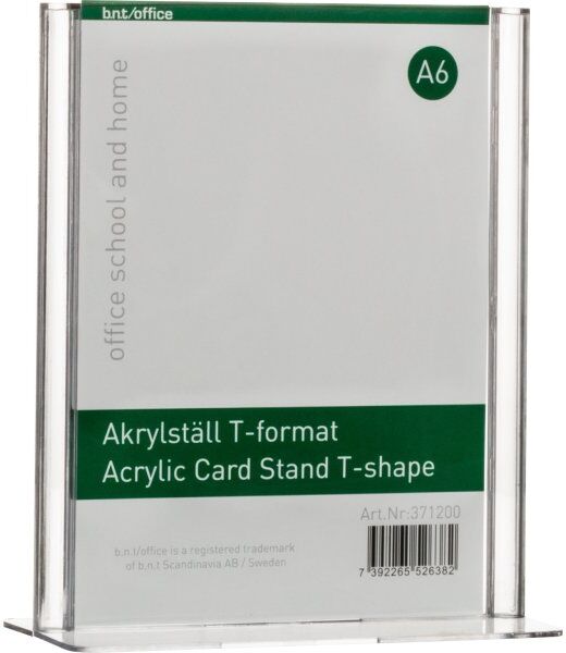 Office Brochuredisplay   Bord   A6   T-Form