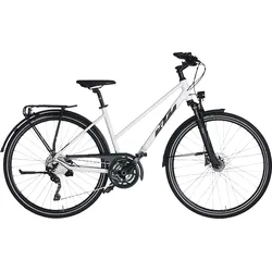 KTM Veneto Light Disc Damen Trapez weiß 2024 - 28" - 46 cm