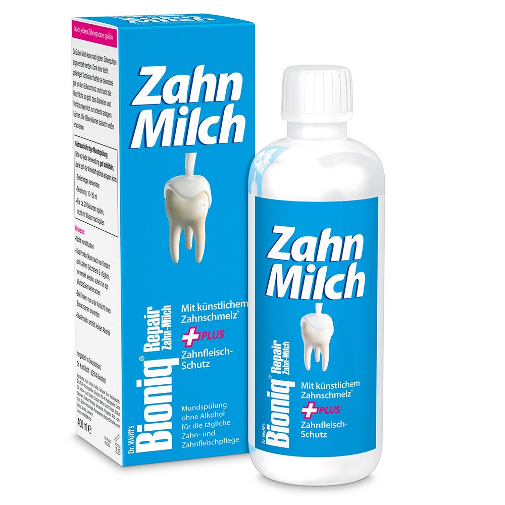 Bioniq Repair Zahn-Milch Mundspülung 400 ml Mundwasser