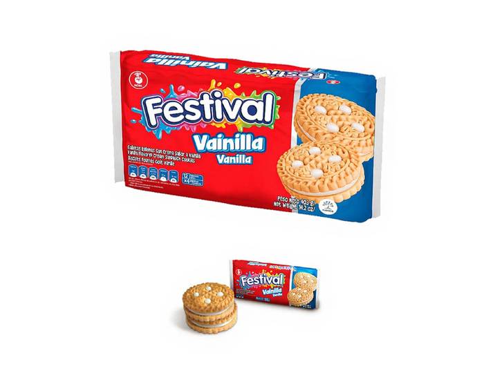 FESTIVAL Koekjes met Vanillesmaak 403 g