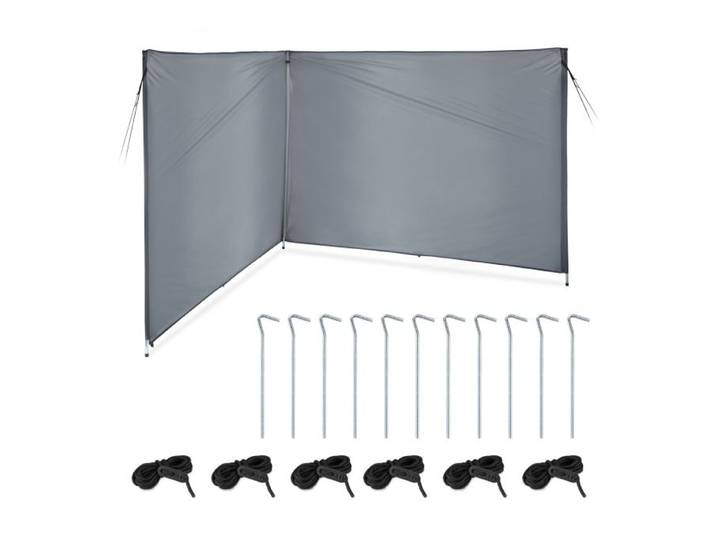 Relaxdays Sicht- und Windschutz 4 Meter
