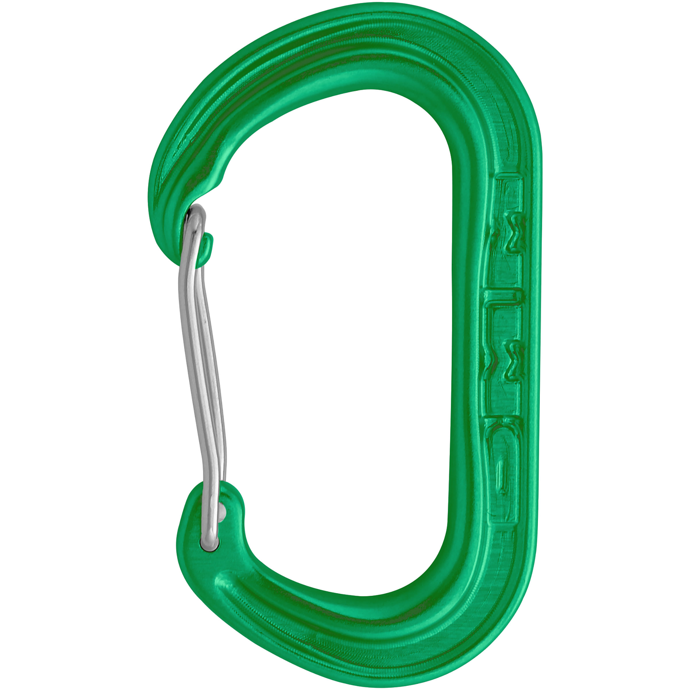 DMM XSRE Wire Karabiner Karabiner gruen Alpinklettern