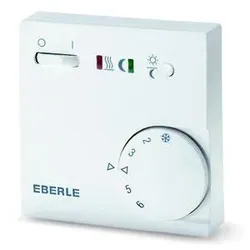 Eberle 517114451100 Raumregler, 5-30C, AC 230V, 1Schliesser, 16A, Lampen: Wärme, Absenkbetrieb RTR R1T