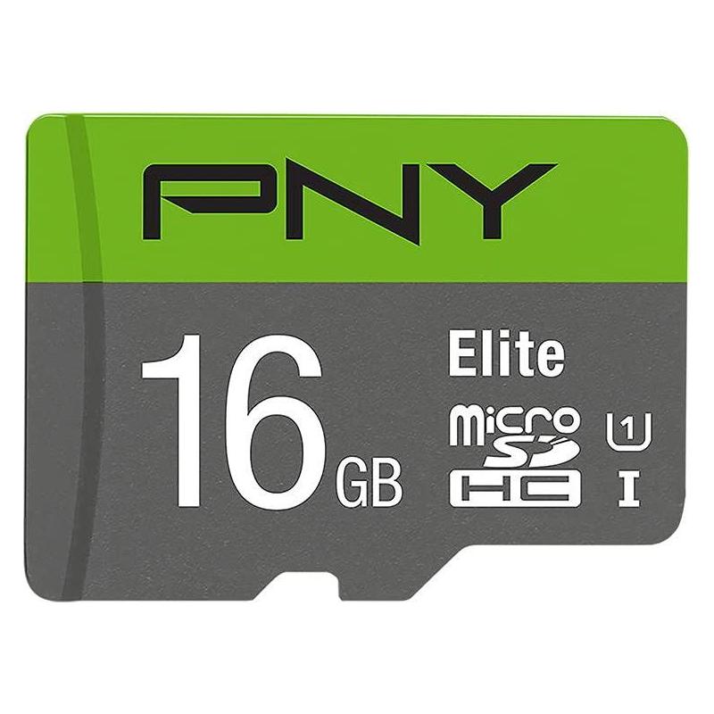 PNY microSDHC-Karte Elite UHS-I U1 16 GB (16 GB, microSDHC, U1, UHS-I) (P-SDU16GU185GW-GE)