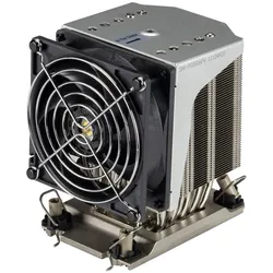 Supermicro SNK-P0080AP4, Ventilator, 9,2 cm, 5000 RPM, 43 dB, Schwarz, Edelstahl (126 mm), CPU Kühler, Schwarz