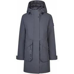 Pikeur Damen RAINCOAT graphite blue Mantel Athleisure HW 25, Größe: 34