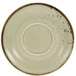 6er-Set CreaTable Untertasse Nature Collection Ø 12 cm Steinzeug Beige Creme
