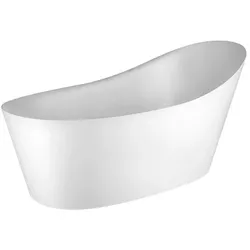 Gessi Badewanne CONO, Cristalplant (mattes Weiß), 1800x850mm, 45925521