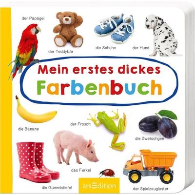 Mein erstes dickes Farbenbuch, Gebundene Ausgabe von , arsedition