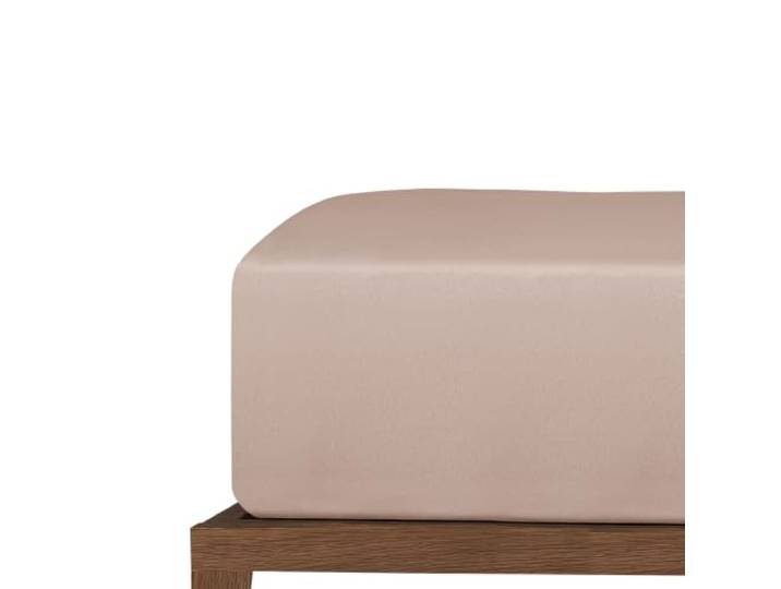 Uncover by Schiesser Spannbettlaken New Jersey - Edeljersey - 180 x 200 cm - Taupe