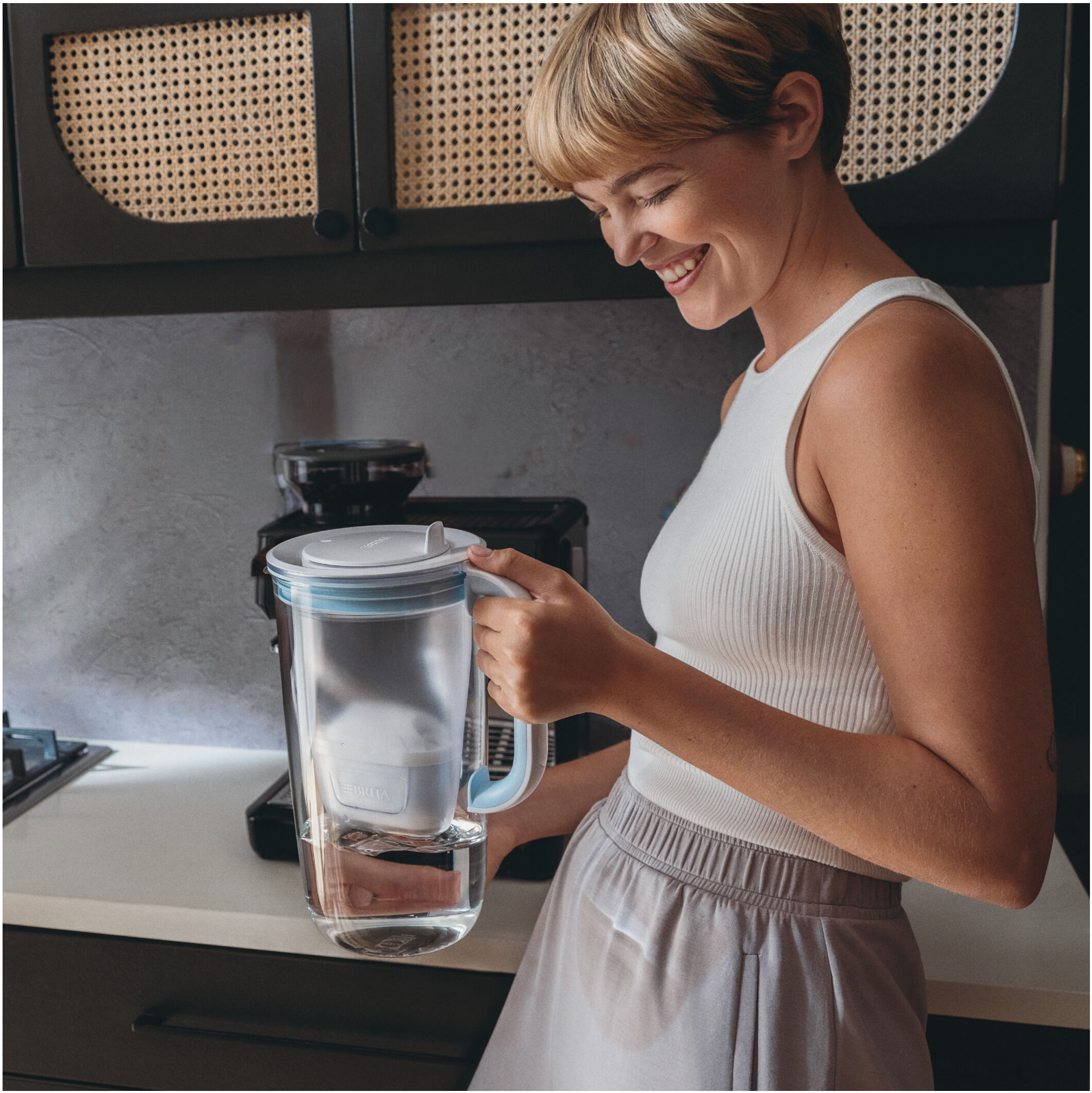 Brita Glas Wasserfilter-Kanne, inkl. 1x MAXTRA PRO Pure Performance