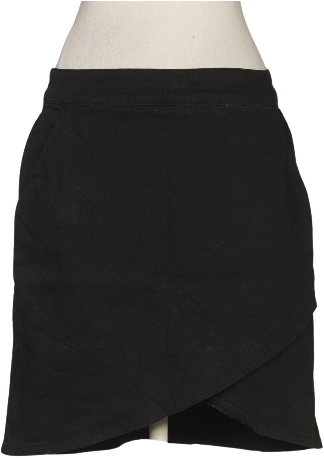 Miss Green Damen Rock, Schwarz, Gr. M, Baumwolle / Elasthan - Second Hand