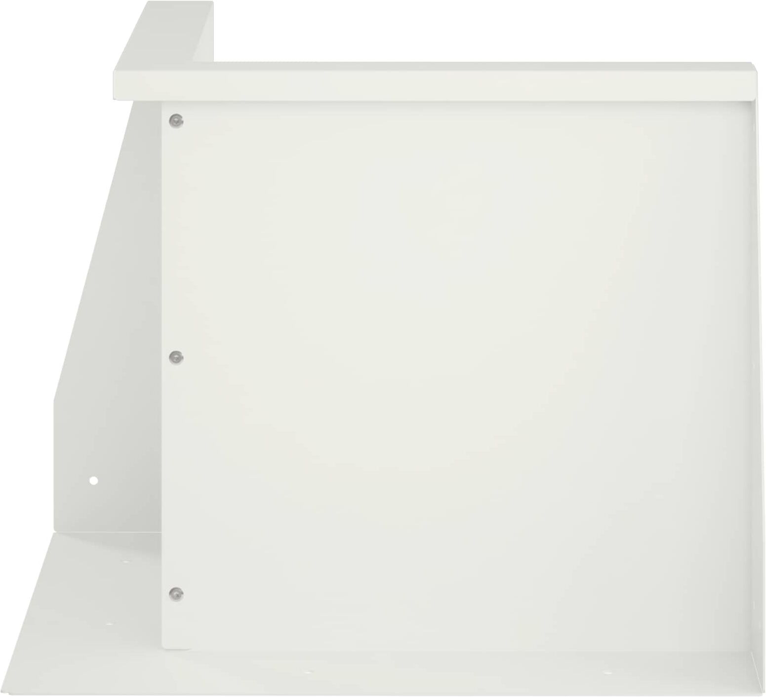 vidaXL Mur de soutènement 50 x 50 x 50 cm Acier Blanc