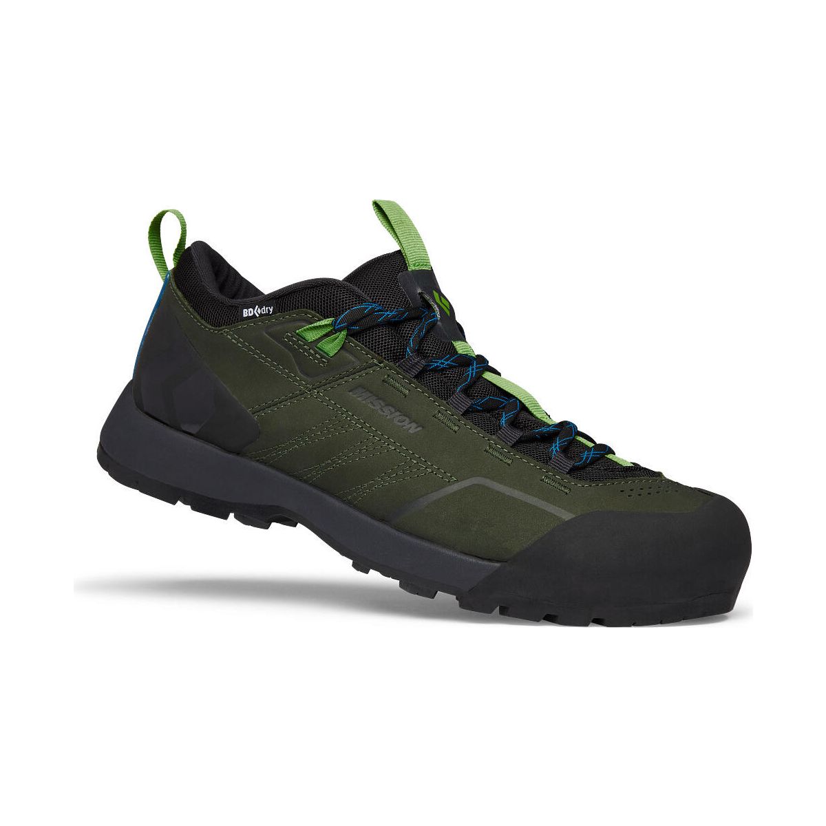 Black Diamond M Mission Lthr LW WP Aprch SHS cypress-black (9158) 090 BD58003291580901