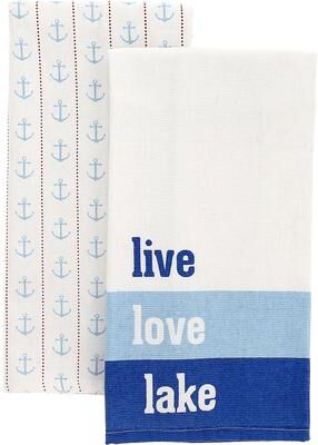 Pavilion Live Love Lake Tea Towel Gift Set