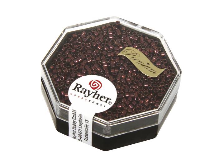 Rayher Delica Rocailles Metallic 1.6 mm Dose