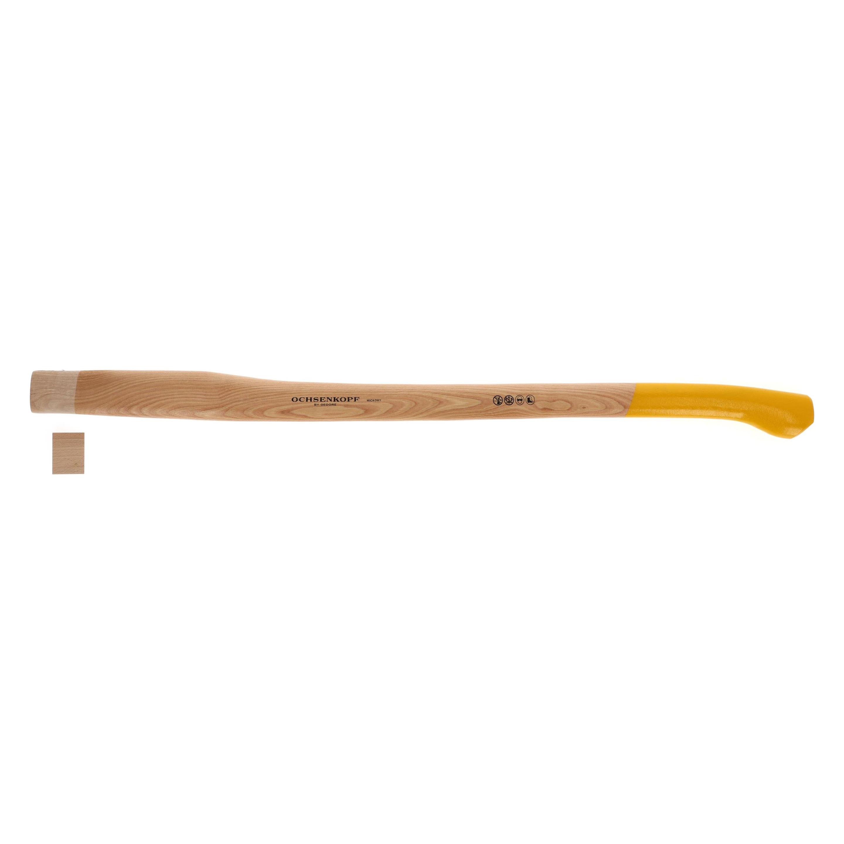 Ochsenkopf Ersatzstiel aus langlebigem Hickoryholz, Ergonomische Form, 800 mm, 1000 g (2174588)