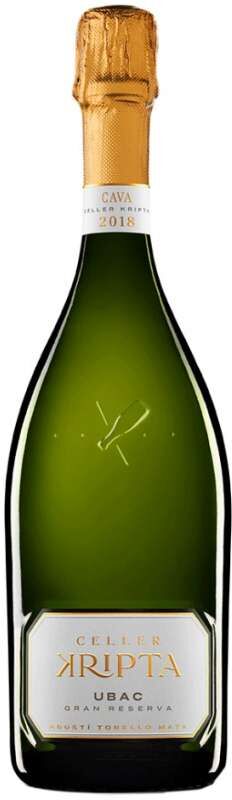 Celler Kripta UBAC Brut Gran Reserva 2019 - Vino espumoso excepcional de Agusti Torello Mata