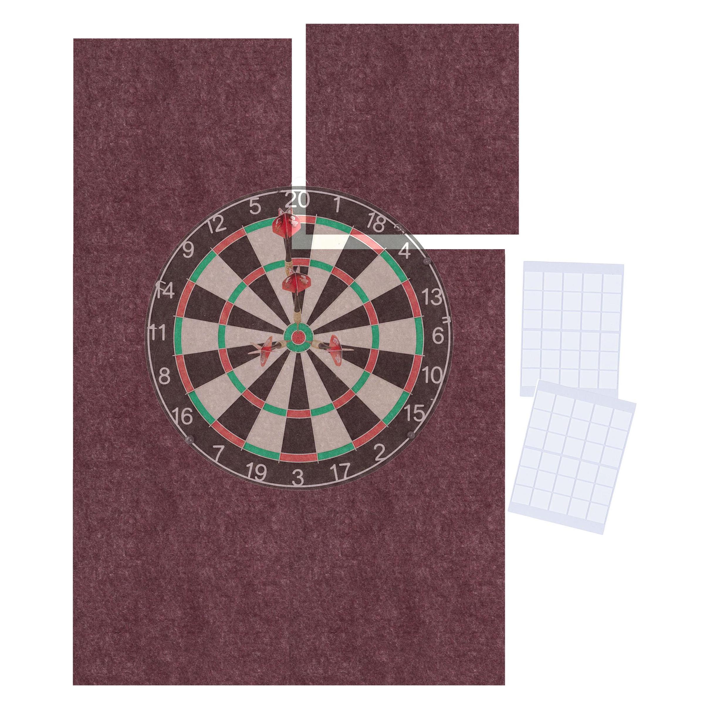 Relaxdays 6-tlg. Dartscheibe-Schutz-Set (4052025843335)