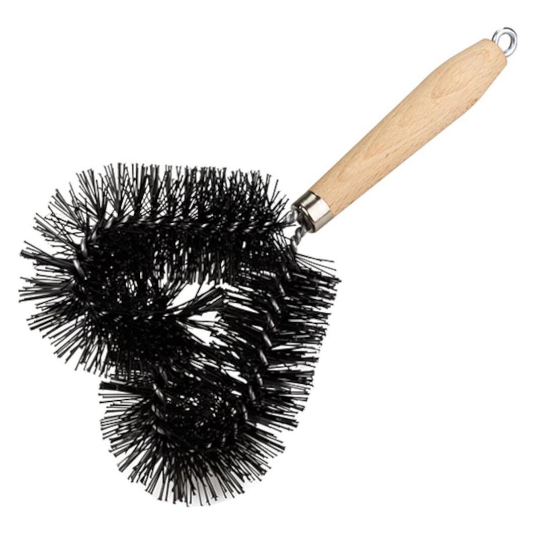 Bümag Rasenmäherbürste schwarz Holzgriff (10 Stk.) (085/113)