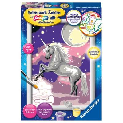 CreArt, Malen nach Zahlen Kinder - Einhorn
