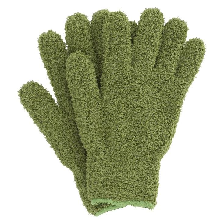 Esschert Design Pflanzen- Staubhandschuhe grün (One Size) (JB037)