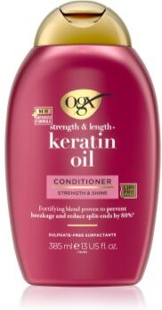 OGX Keratin Oil condicionador fortificante com queratina e óleo de argan 385 ml. Keratin Oil