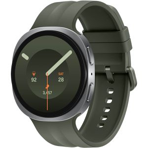 Samsung Smartwatch Galaxy Watch9 EU GPS LTE, 44 mm, M/L, NFC, EKG, Aluminium, silber, olive