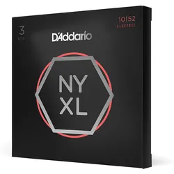 D’Addario NYXL1052-3P 3-Pack - Saiten E-Gitarre