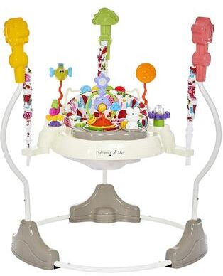 Dream On Me Zany 2-in-1 Baby Activity Center and Bouncer