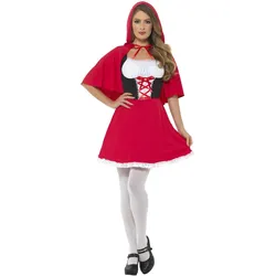 Smiffys Süsses Rotkäppchen Minikleid (M)