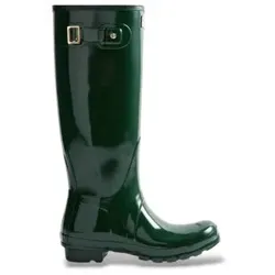 Hunter für Damen. FRW0002262 Original Tall 170th Anniversary Gummistiefel grün (39), Wohnung, Schnalle, Lässig, PVC