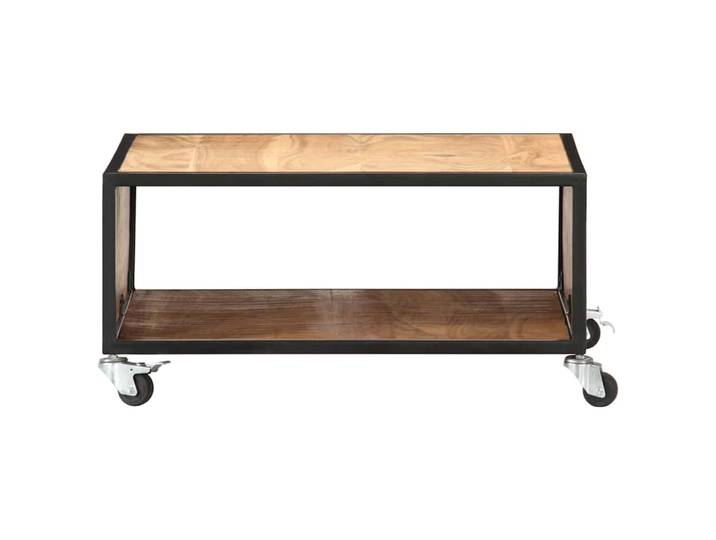 Table basse marron 70 x 70 x 32 cm