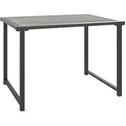 vidaXL Gartentisch Anthrazit 55x40x37 cm Stahl