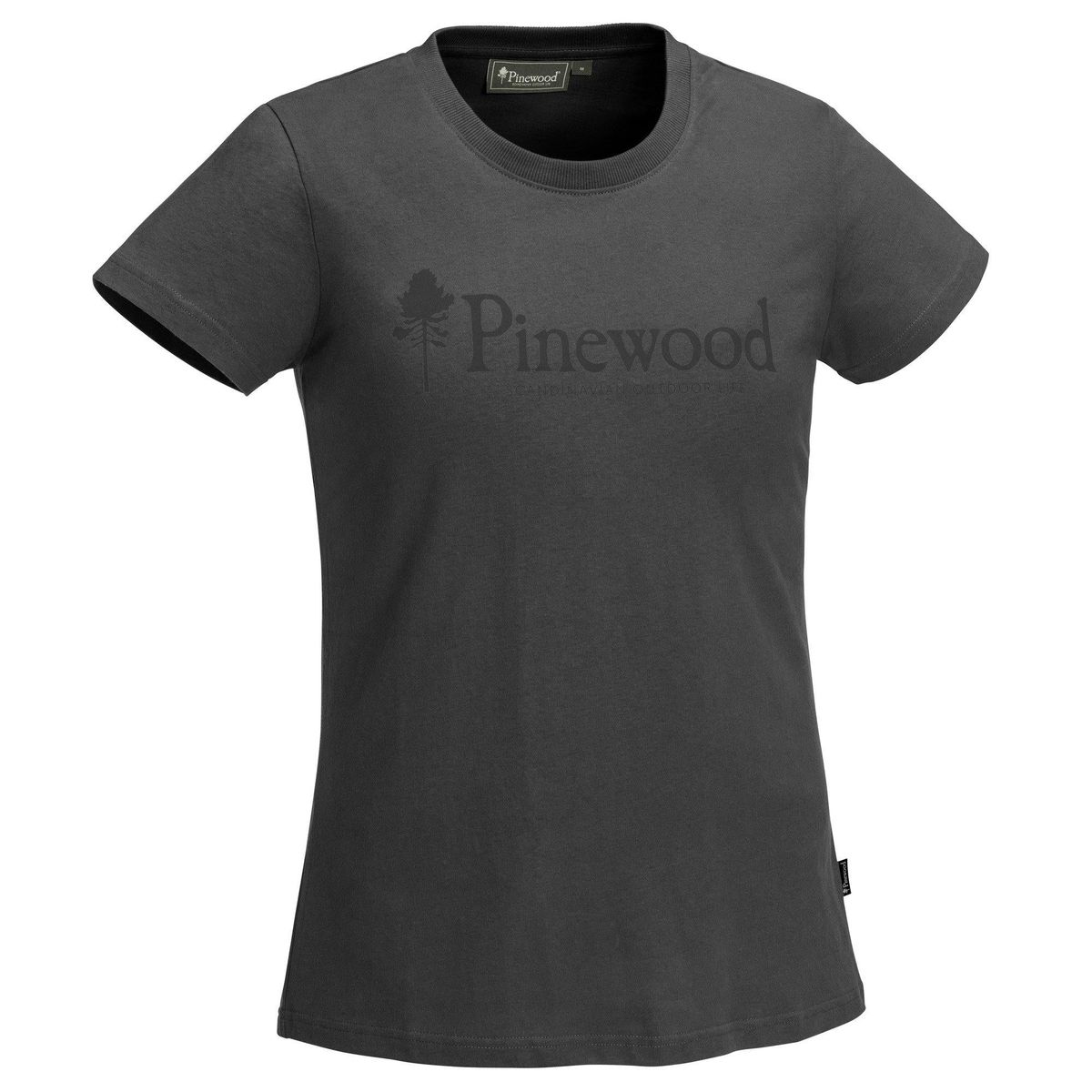 Pinewood Outdoor Life Women T-shirt d.anthracite (443) XS 1-34450443004
