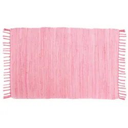 TEPGO Fleckerlteppich Dream Cotton rose 70 x 140 cm