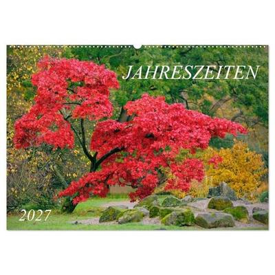 Jahreszeiten / 2027 (Wandkalender 2027 DIN A2 quer), CALVENDO Monatskalender
