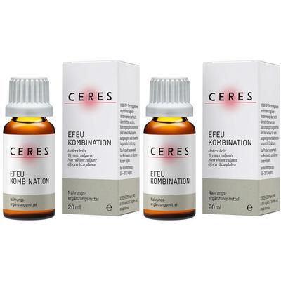 Ceres Efeu Hedera Kombination Tropfen 2x 2x20 ml