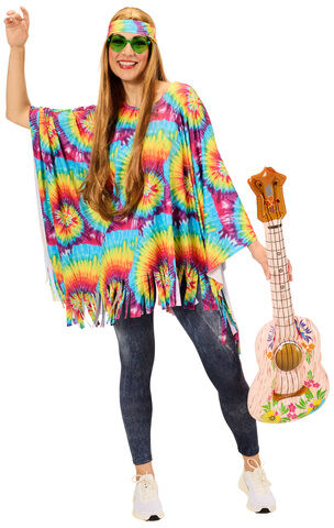Poncho "Batik" für Erwachsene