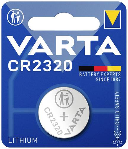 Varta Knopfzelle CR2320 3 V 1 St. 135 mAh Lithium LITHIUM Coin CR2320 Bli 1