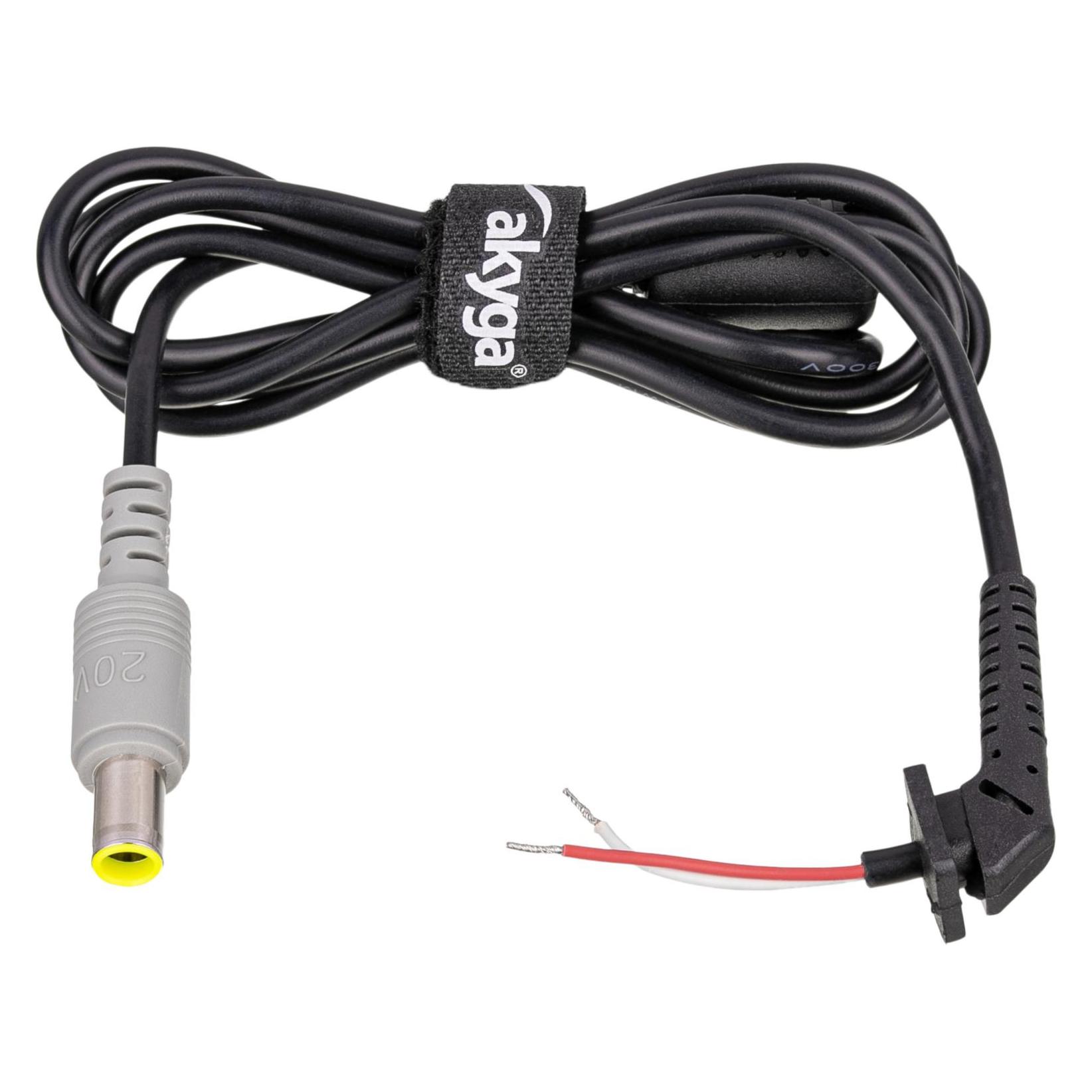 Akyga AK SC-09 Replacement DC Cable for Notebook Power Pack Black (1.20 m) (AK-SC-09)