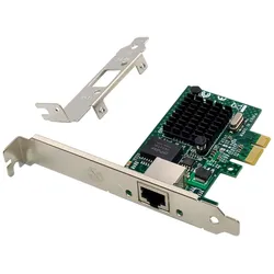 LevelOne Netzwerkadapter GNC-0112 PCI Express 10Mb LAN (Mini PCI Express, PCIe), Netzwerkkarte, Grün, Schwarz, Silber