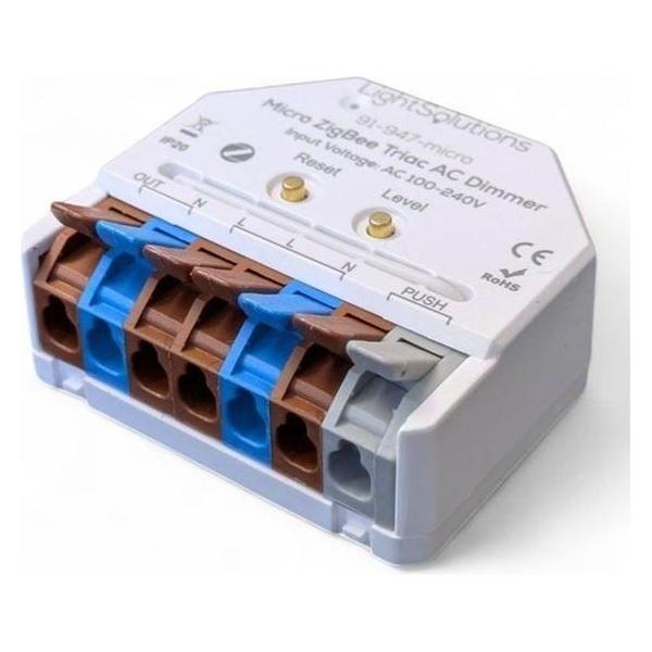 Light Solutions Micro ZigBee Triac Lysdmper - 200W (5714255011098)