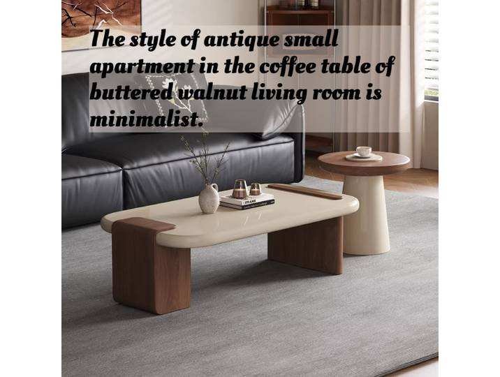 Table basse moderne pour salon, petite table d'appoint en marbre, table ronde en verre, style nordique Japandi Wabi Sabi, mobilier minimaliste