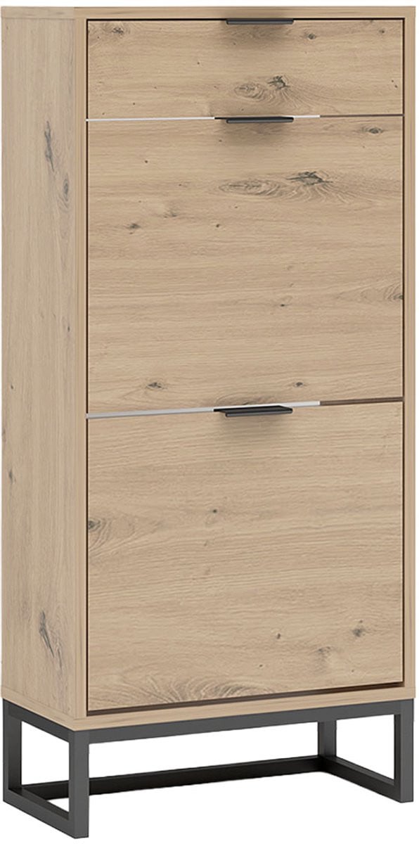 Giga Meubel Miko Schoenenkast - Scandinavische Opbergkast voor de hal of slaapkamer - Breedte: 108 cm