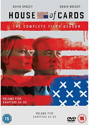 Kevin Spacey - House of Cards - Season 05 [4 DVDs] [UK Import] - Preis vom 06.10.2026 07:26:00 h