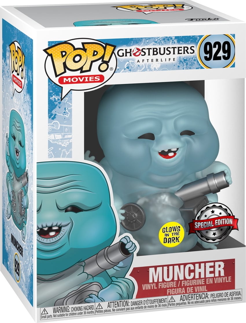 Funko Pop! Muncher 929 Special Edition Ghostbusters Afterlife Vinyl figuur - Gloeiend