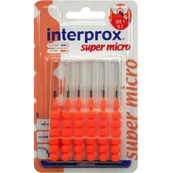 Interprox Reg Super Micro Orange Interdentalbür.bl 6 ST